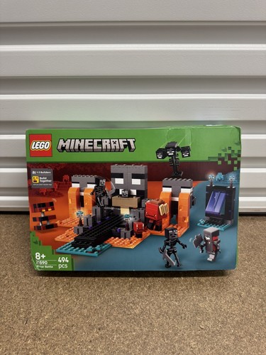 Lego minecraft wither battle - minecraft,