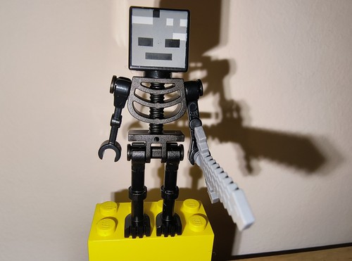 Lego minecraft wither skeleton - lego,