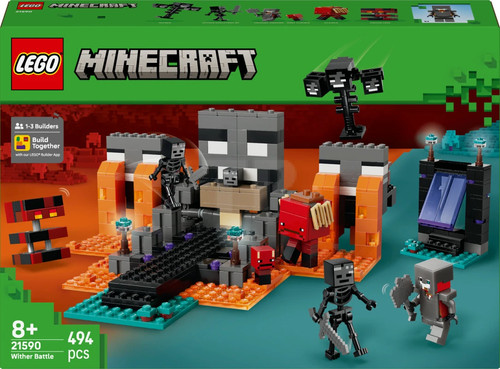 Lego minecraft wither battle - wither,